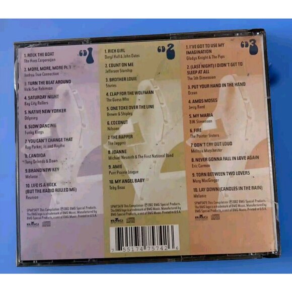 Seventies Greatest Hits Three CDs in the Case! by Various Artist (CD, 2004) - Picture 2 of 8